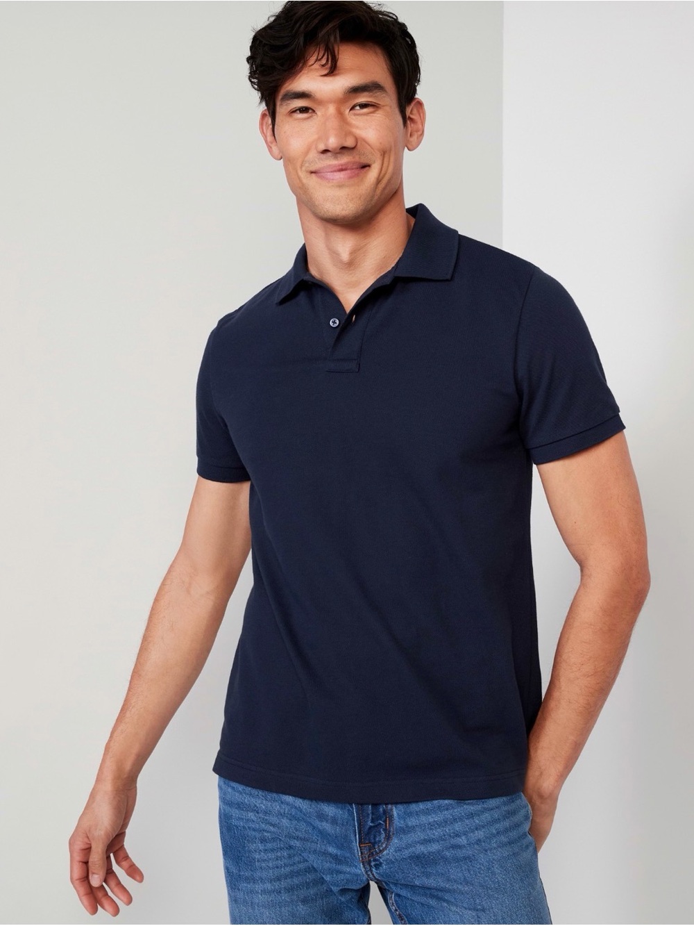 Old Navy’s Classic Fit Navy Polo Shirt